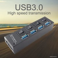 USB-хаб USBTOP USB Type-A - 4xUSB Type-A 556520