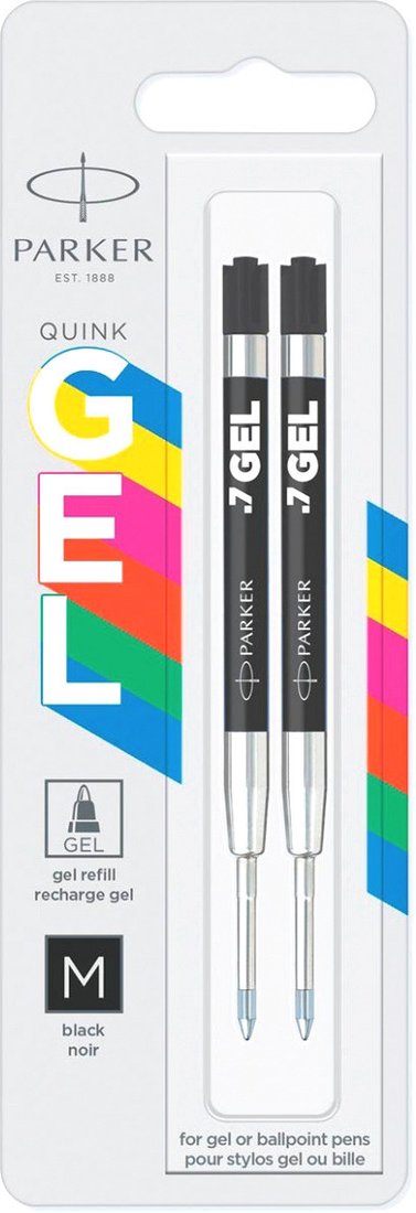 

Набор гелевых стержней Parker Gel M 2136231 (2 шт, черный)