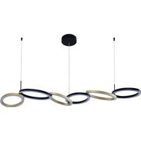 Подвесная люстра Indigo Light Anello 14034/C/6P V000215L (черный)