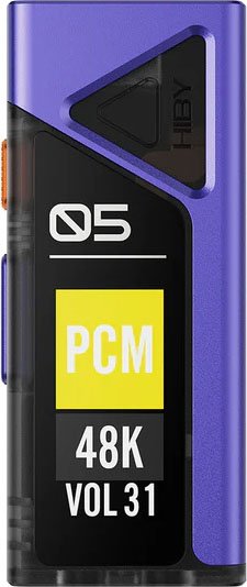 

Портативный усилитель HiBy FC5 (с дисплеем, черный/фиолетовый)