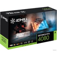 Видеокарта Inno3D GeForce RTX 4080 16GB iChill Frostbite C4080-166XX-1870FB