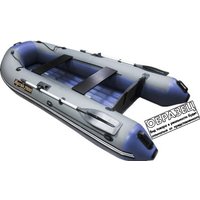Моторно-гребная лодка Муссон 2900 НД (серый/синий)