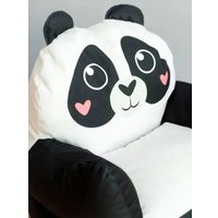 Пуфик DreamBag Панда L (Бело-черный)