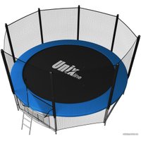 Батут Unix Line Classic 12ft Outside (синий/зеленый)