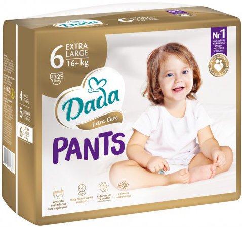 

Подгузники Dada Extra Care 6 Extra Large (32 шт)