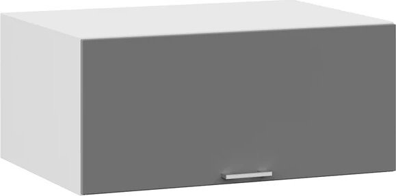 

Шкаф навесной Трия Габриэлла 1В8Г с одной откидной дверью (белый/титан)