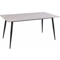 Кухонный стол Signal Rion 160/90/76 (серый лак/черный) в Гомеле