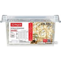 Световой дождь Vegas 55210 (белый теплый)