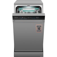 Отдельностоящая посудомоечная машина Weissgauff DW 4539 Inverter Touch AutoOpen Inox