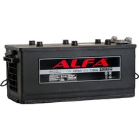 Автомобильный аккумулятор ALFA Hybrid R+ rus (220 А·ч)