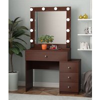 Туалетный столик с зеркалом Мир Мебели SV-44W