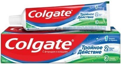 

Зубная паста Colgate Тройное действие Натуральная мята 100 мл