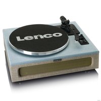 Виниловый проигрыватель Lenco LS-440 (серый/голубой)