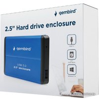 Бокс для накопителей 2.5" Gembird EE2-U3S-2-B