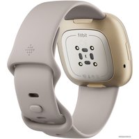 Умные часы Fitbit Sense (золотистый/белый)