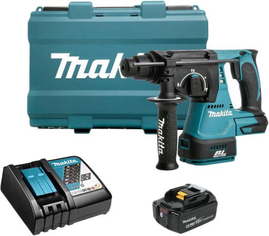 

Перфоратор Makita DHR242RT (с 1-им АКБ, кейс)