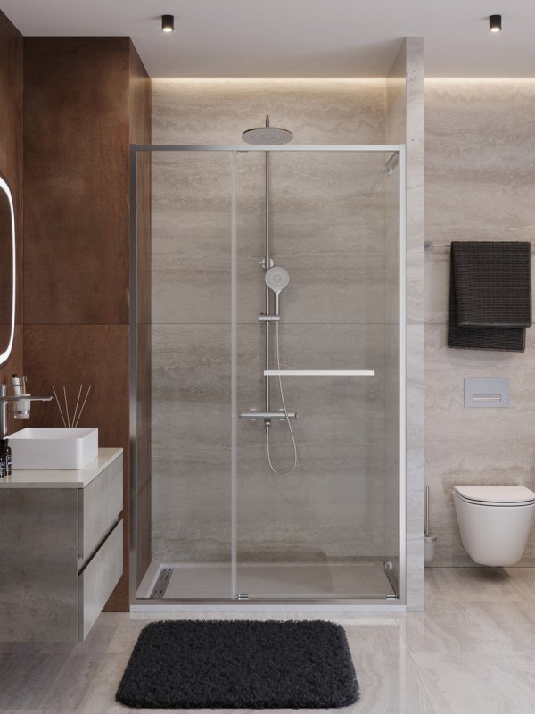Душевая дверь Cezares LUX-B-FS-11-110-C-CR