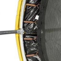 Батут Sundays Favorite Premium 10FT (желтый, с сеткой, с лестницей)