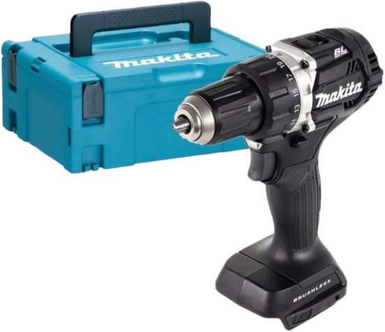 

Дрель-шуруповерт Makita DDF484ZJB Black Edition (без АКБ, кейс)