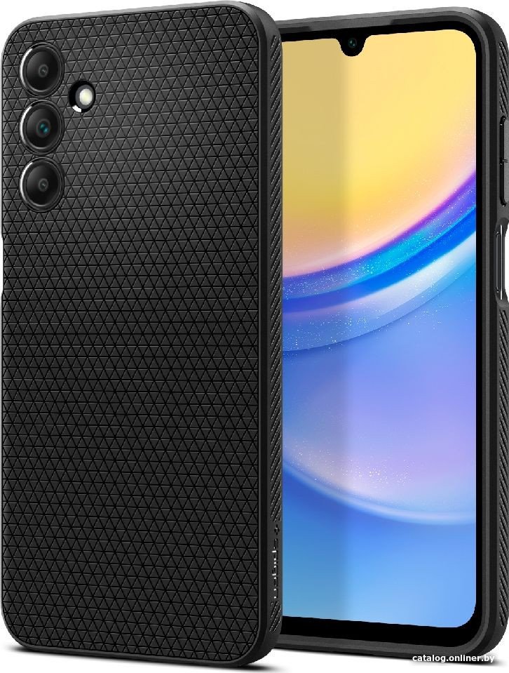 Чехол для телефона Spigen Liquid Air для Galaxy A15/A15 5G ACS07246 (черный)