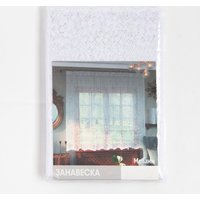 Тюль Лента м489а (165x200, белый)