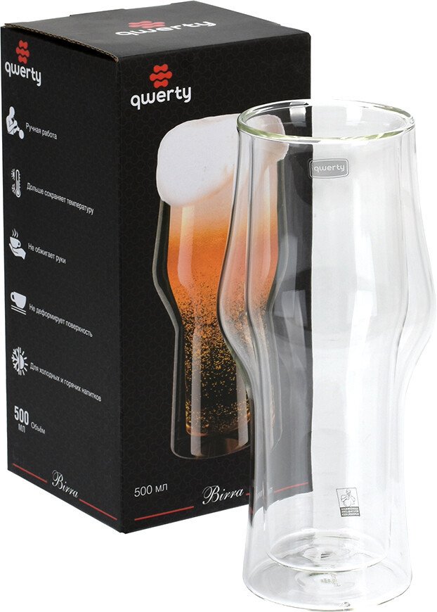 

Бокал для пива Qwerty Birra 74023