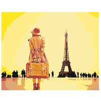 Картина по номерам SLAVINA Путешествие в Париж RO53 в Гомеле