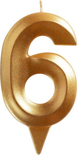 Мультидом Грань Цифра 6 МС5-16 (золото)