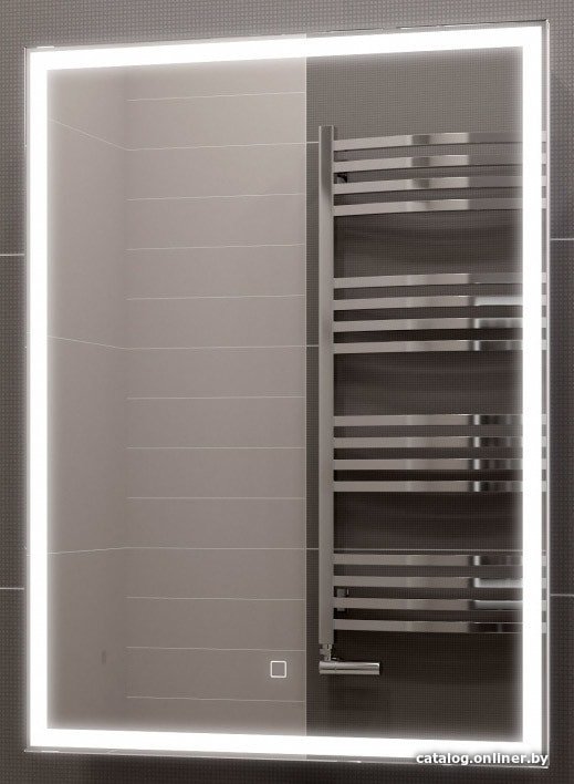 Континент Шкаф с зеркалом Allure Led 60x80 (левый)