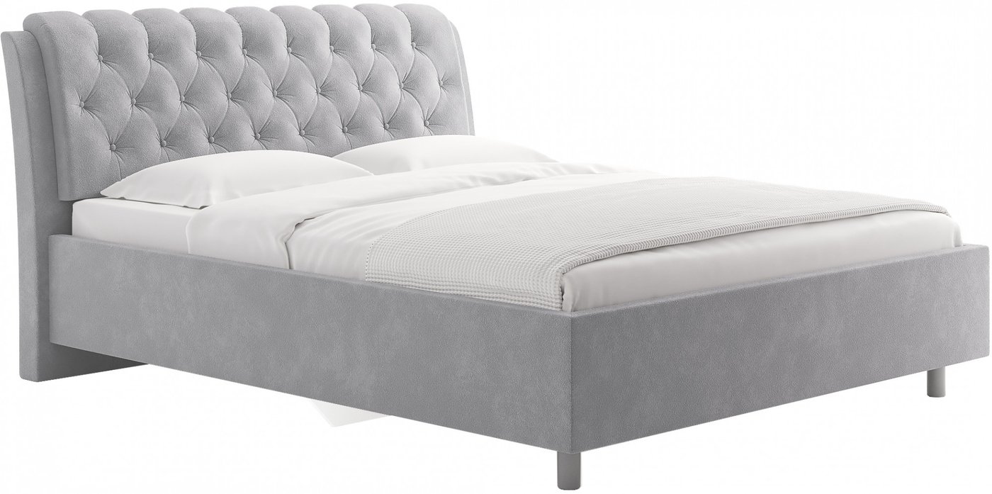 Кровать Сонум Olivia 90x200 (эвита пепельный)