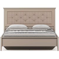 Кровать Black Red White Classic LOZ160x200 с подъемным механизмом и мягким элементом (глиняный серый)