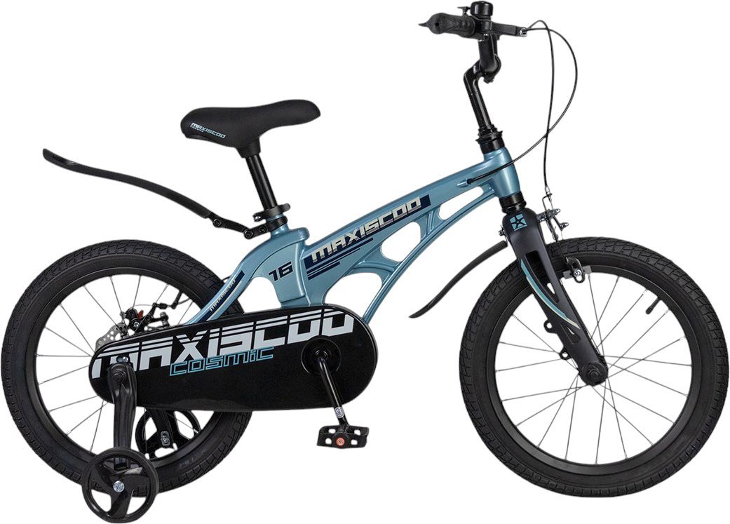 

Детский велосипед Maxiscoo Cosmic Стандарт 16 2025 MSC-C1644 (стальной синий, разобранный)