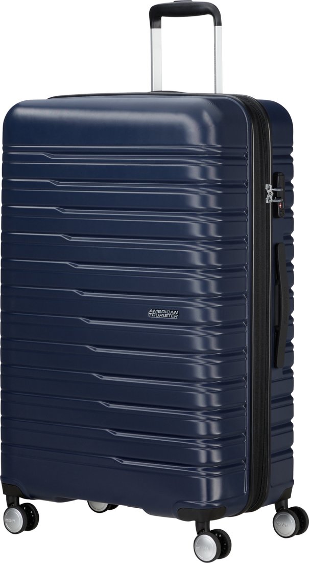 

Чемодан-спиннер American Tourister Flashline Ink Blue 78 см