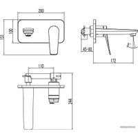 Смеситель Lemark Bronx LM3726BL