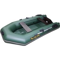 Моторно-гребная лодка Муссон 2800 НД (зеленый)