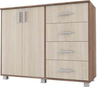Комод Аквилон №16 1160 (шимо темный/шимо светлый)