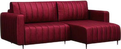 

Угловой диван Мебель-АРС Маркфул угловой (бархат красный Star Velvet 3 Dark Red)