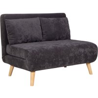 Диван DiArt Элли 1000 (велюр Sensey graphite/ножки светлые)