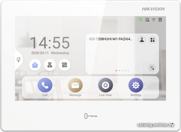 Монитор Hikvision DS-KH9310-WTE1 (белый)