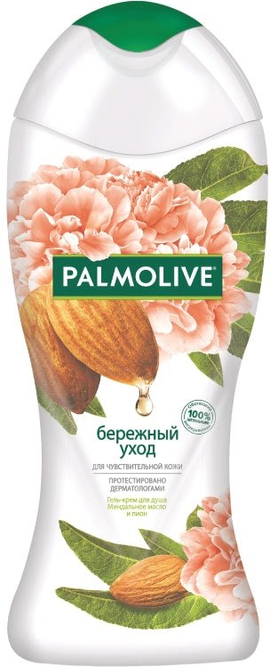 

Palmolive Гель-крем для душа Бережный уход Миндальное масло и пион 250 мл