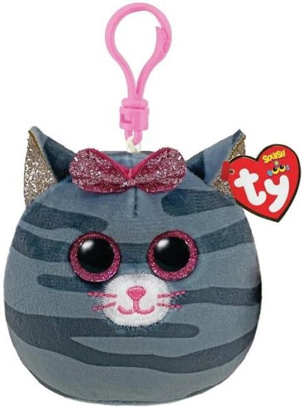 

Игрушка-брелок Ty Squishy Beanies Кошка Kiki 39565