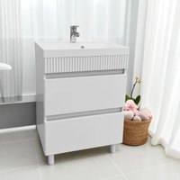  Garda Тумба под умывальник Garda Tramonta 08.84.600.PVC (белый глянец)