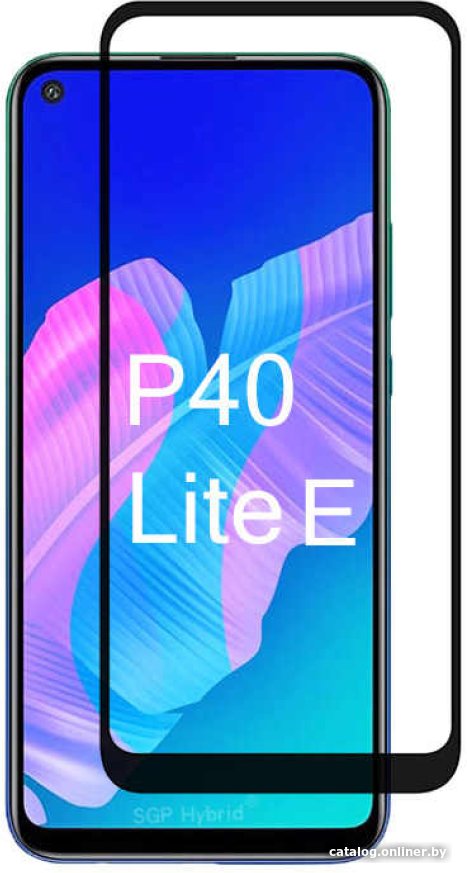 Защитное стекло Case 111D для Huawei P40 Lite E/Y7P/Honor 9C (черный)