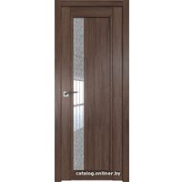 Межкомнатная дверь ProfilDoors 2.71XN R 70x200 (салинас темный/стекло дождь белый)