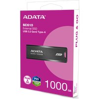 Внешний накопитель ADATA SC610 1TB SC610-1000G-CBK/RD