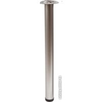 Опора мебельная AKS круглая d60 h1100, сатин