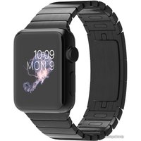 Умные часы Apple Watch 38mm Space Black with Space Black Link Bracelet (MJ3F2)