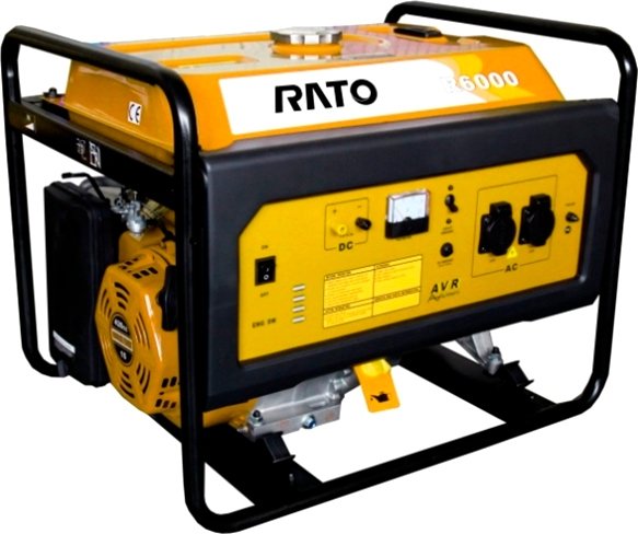 

Бензиновый генератор Rato R6000T