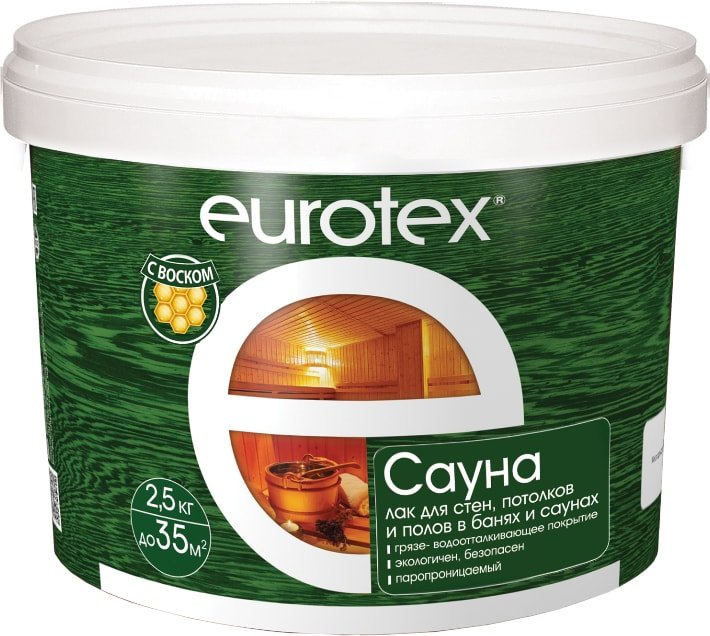 

Пропитка Eurotex Сауна (2.5 кг)