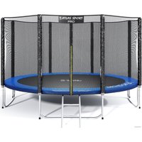 Батут Atlas Sport 312 см - 10ft Pro (4 ноги, внешняя сетка, синий)